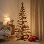 Wooden Christmas Tree KOTKA 150 cm Solid Pine Wood