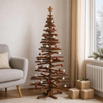 Wooden Christmas Tree KOTKA 180 cm Solid Pine Wood