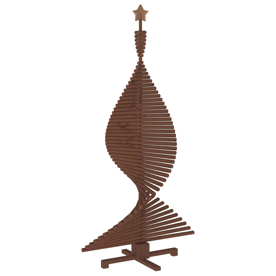 Wooden Christmas Tree KOTKA 180 cm Solid Pine Wood