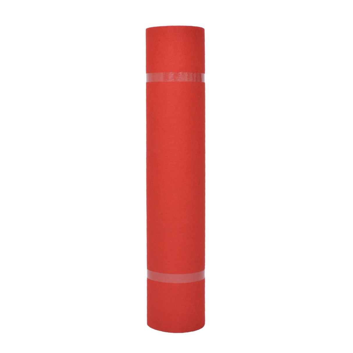 Carpet Plain Red 1 x 24 m Fabric