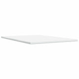 Box Spring Bed with Mattress and LED Dark Grey 153 x 203 cm
