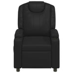 Recliner Massage Chair Black 75 x 95 x 106 cm Fabric