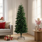 Artificial Hinged Christmas Tree 150 cm PE and PVC Green
