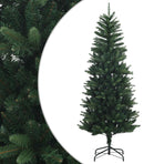 Artificial Hinged Christmas Tree 180 cm PE and PVC Green
