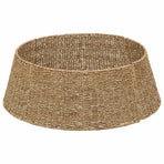 Christmas Tree Collar Round Natural Ø 45 x 22 cm Seagrass