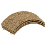 Christmas Tree Collar Round Natural Ø 45 x 22 cm Seagrass