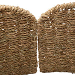 Christmas Tree Collar Round Natural Ø 60 x 22 cm Seagrass