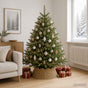 Christmas Tree Collar Round Natural Ø 75 x 25 cm Seagrass