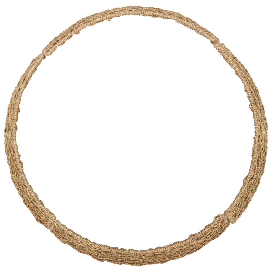 Christmas Tree Collar Round Natural Ø 60 x 22 cm Seagrass