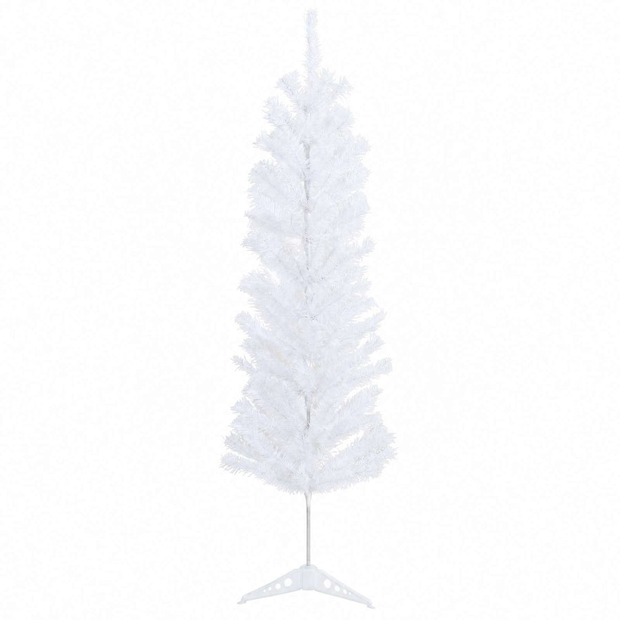 Artificial Slim Christmas Tree with Bauble 120 cm 150 LEDs