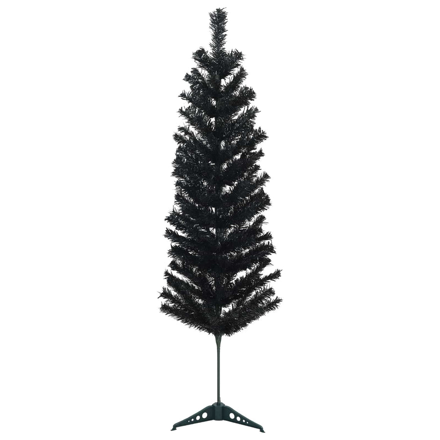 Artificial Slim Christmas Tree with Bauble 120 cm 150 LEDs