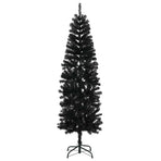 Artificial Slim Christmas Tree with Bauble 180 cm 300 LEDs