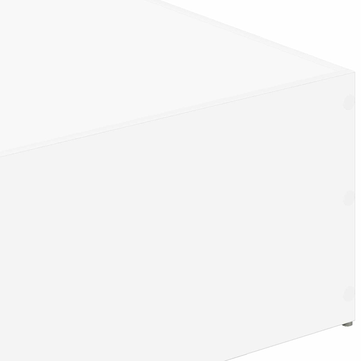 Bed Surround for Adjustable Bed Base White 90 x 190 cm