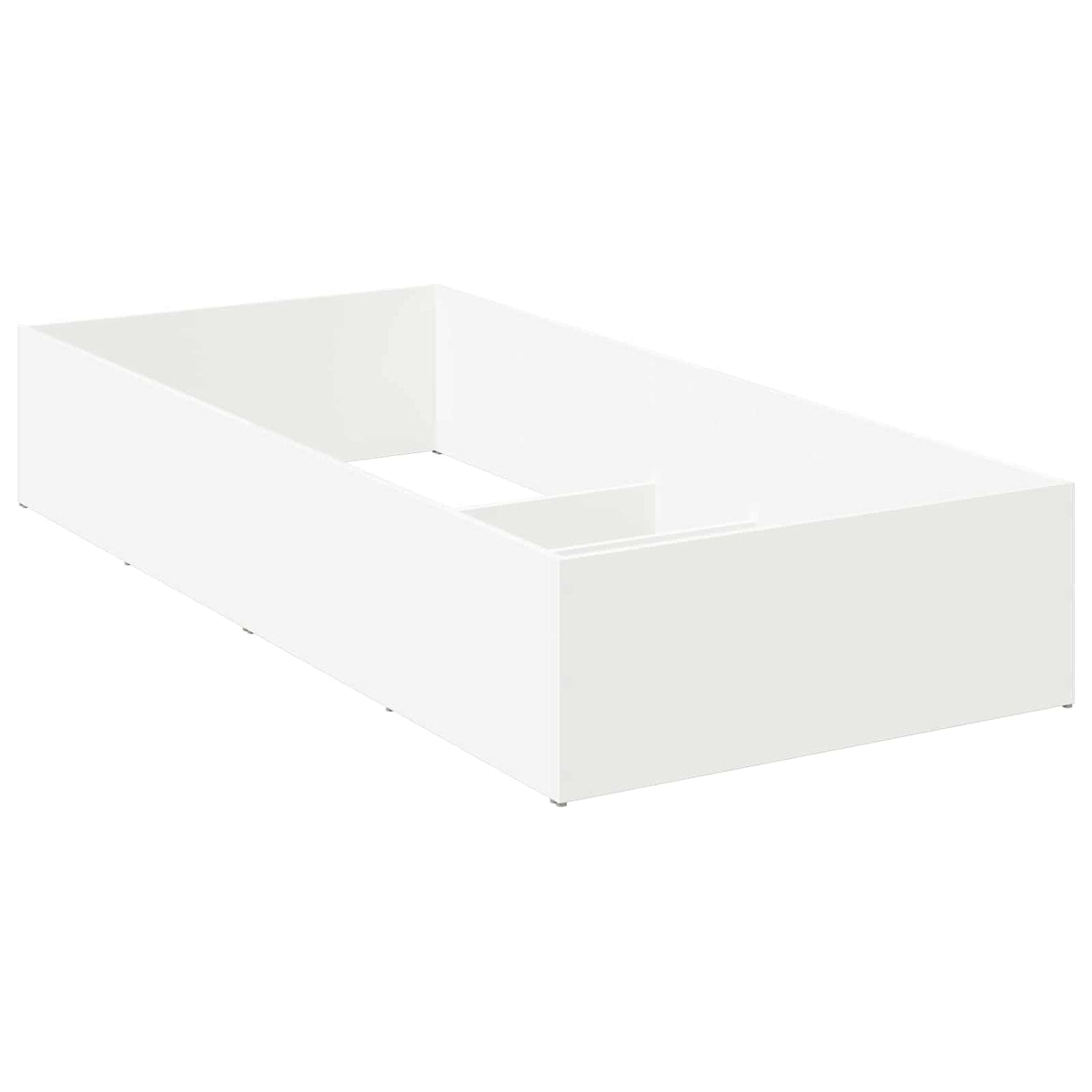 Bed Surround for Adjustable Bed Base White 90 x 190 cm