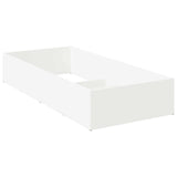 Bed Surround for Adjustable Bed Base White 90 x 190 cm