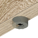 Bed Surround for Adjustable Bed Base Sonoma Oak 90 x 190 cm - Rear View