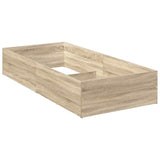 Bed Surround for Adjustable Bed Base Sonoma Oak 90 x 190 cm
