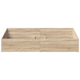 Bed Surround for Adjustable Bed Base Sonoma Oak 90 x 190 cm