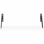 Wall Shelves 2 pcs White 50 x 20 x 17 cm
