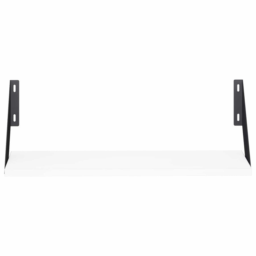Wall Shelves 2 pcs White 50 x 20 x 17 cm