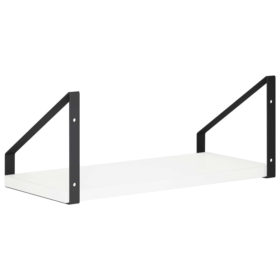 Wall Shelves 2 pcs White 35 x 16 x 15.5 cm