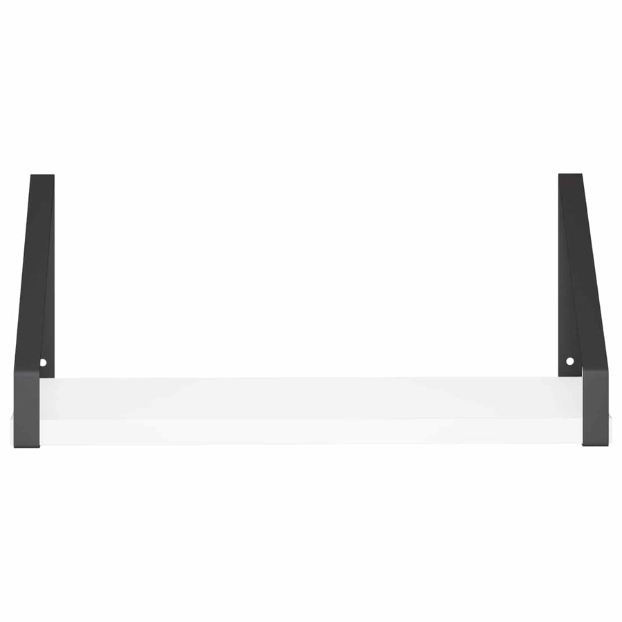 Wall Shelves 2 pcs White 35 x 16 x 15.5 cm