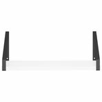 Wall Shelves 2 pcs White 40 x 16 x 15.5 cm
