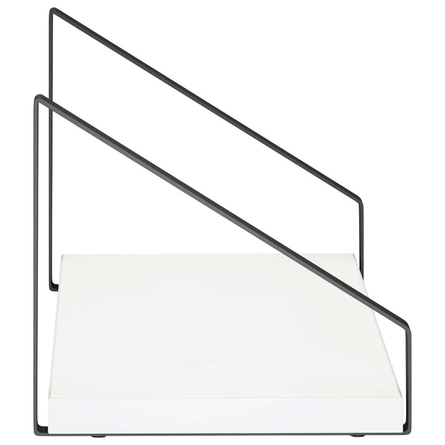 Wall Shelves 2 pcs White 40 x 16 x 15.5 cm