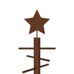 Wooden Christmas Tree 125 cm Bamboo and solid pine wood
