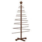 Wooden Christmas Tree 125 cm Bamboo and solid pine wood