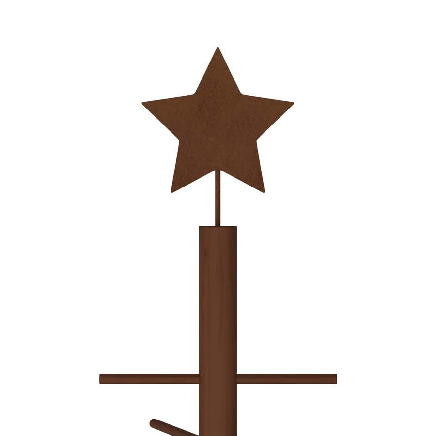 Wooden Christmas Tree 150 cm Bamboo and solid pine wood