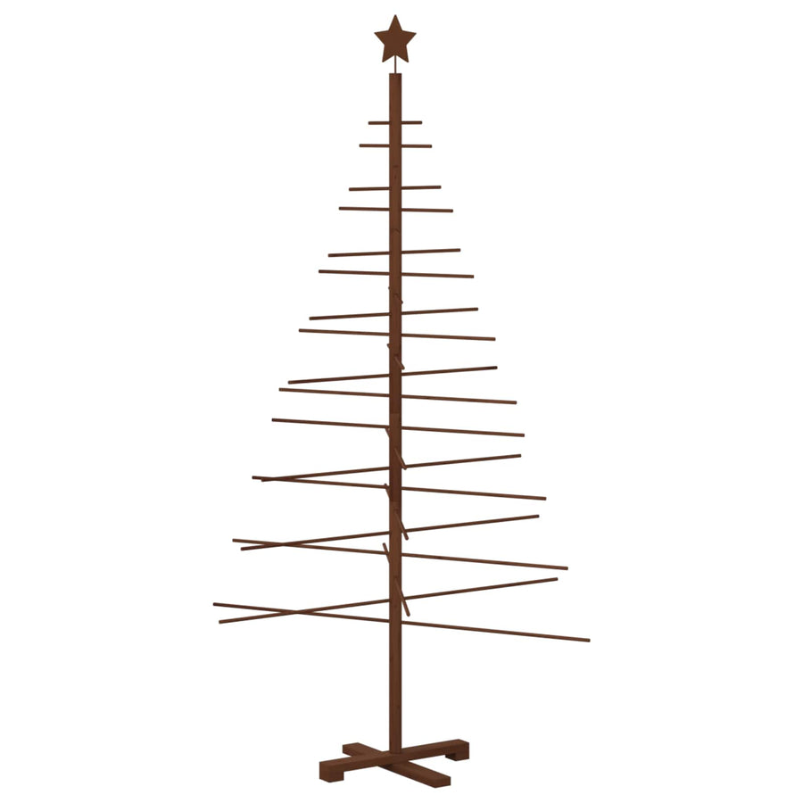 Wooden Christmas Tree 180 cm Bamboo and solid pine wood
