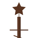 Wooden Christmas Tree 210 cm Bamboo and solid pine wood
