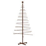 Wooden Christmas Tree 210 cm Bamboo and solid pine wood