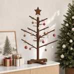 Wooden Christmas Tree 75 cm Bamboo and solid pine wood