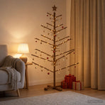 Wooden Christmas Tree 150 cm Bamboo and solid pine wood