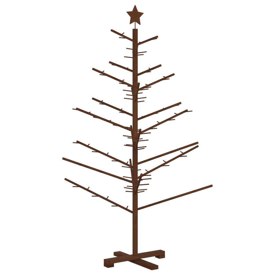 Wooden Christmas Tree 150 cm Bamboo and solid pine wood