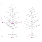 Wooden Christmas Tree 150 cm Bamboo and solid pine wood