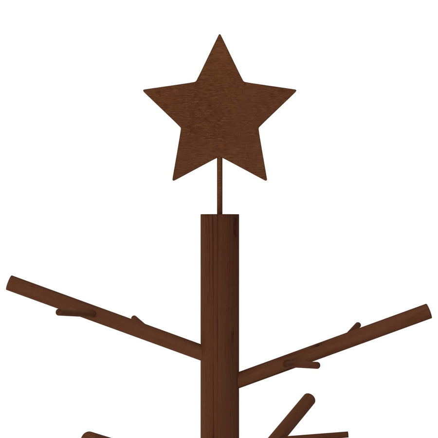 Wooden Christmas Tree 180 cm Bamboo and solid pine wood