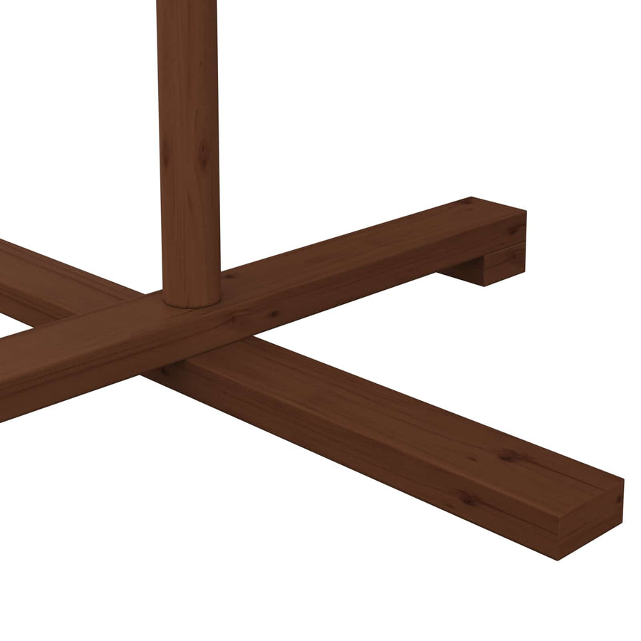 Wooden Christmas Tree 210 cm Bamboo and solid pine wood