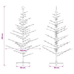 Wooden Christmas Tree 210 cm Bamboo and solid pine wood