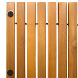 Bath Mat 3 pcs Natural 100 x 60 cm Solid Acacia Wood