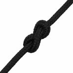 Multipurpose Utility Rope 10 mm 100 m Black PP 645 kg Max Load