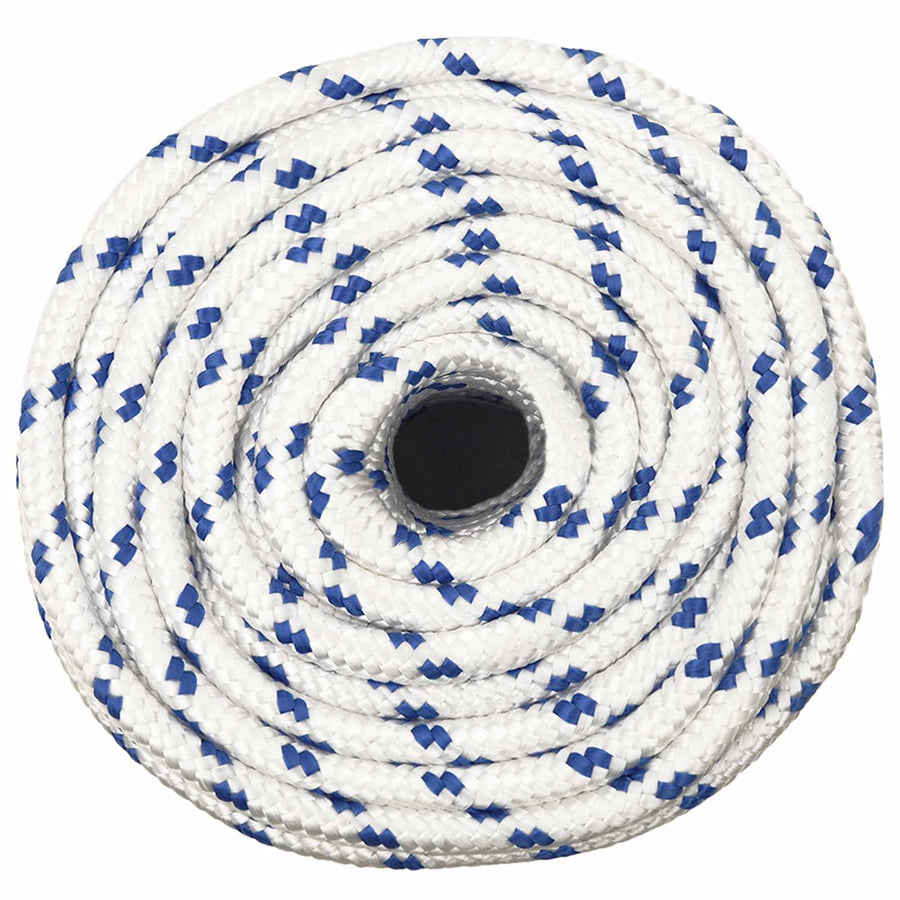 Multipurpose Utility Rope 12 mm 100 m White and Blue PP