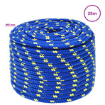 Multipurpose Utility Rope 12 mm 25 m Blue PP 930 kg Max Load