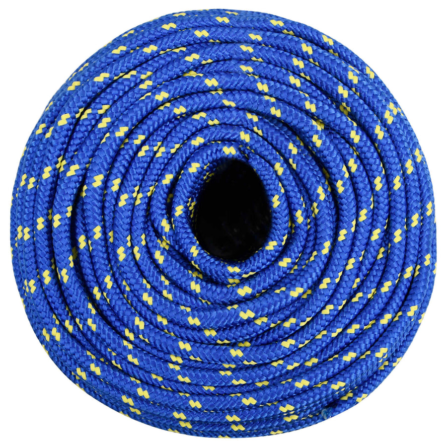 Multipurpose Utility Rope 10 mm 100 m Blue PP 645 kg Max Load