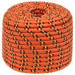Multipurpose Utility Rope 12 mm 100 m Orange PP 930 kg Max Load
