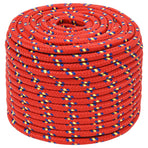 Multipurpose Utility Rope 12 mm 100 m Red PP 930 kg Max Load