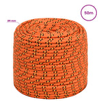 Multipurpose Utility Rope 6 mm 50 m Orange PP 240 kg Max Load