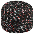 Multipurpose Utility Rope 8 mm 50 m Black and Red PP